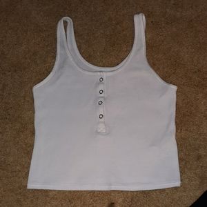 White tank top